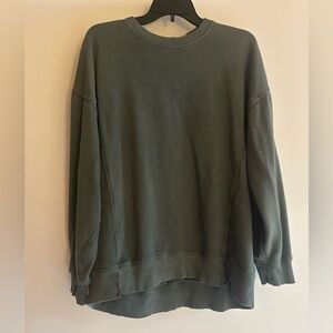 Aerie Olive Knit Pullover